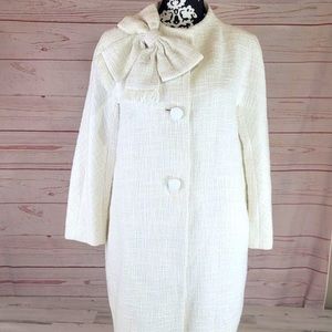 Kate Spade size 2 tweed coat NWT